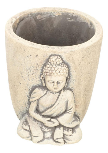 Maceta De Buda Para , Maceta Única De Cemento Para