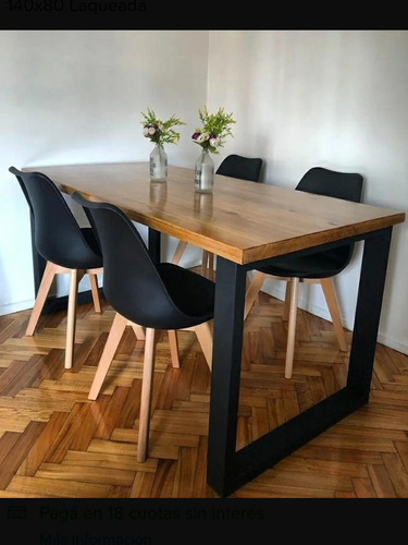 Mesa Comedor , Estilo Industrial ,,durate.uy
