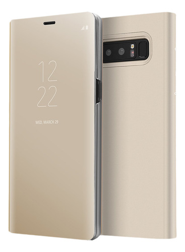 Galaxy Note 8 Case, Aicase Luxury Translucent View Window Fr