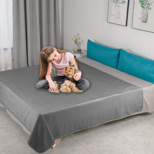 Manta De Cama Para Mascotas Ameritex Reversible 100% Imperme