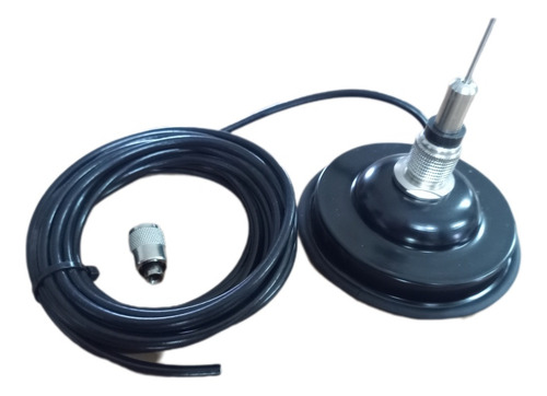 Soporte Magnético Con Antena De 1/4 De Onda