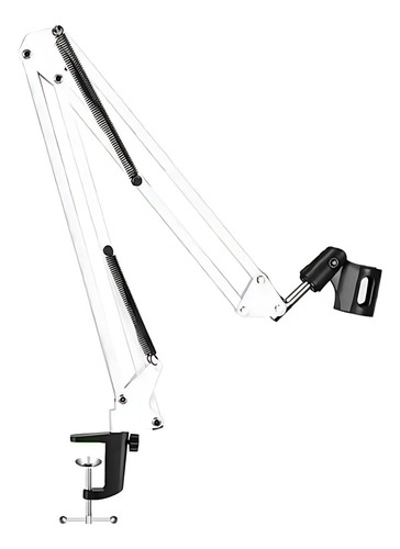 Suporte Articulado P/ Microfones Hyperx Quad/solocast Preto Cor Branco