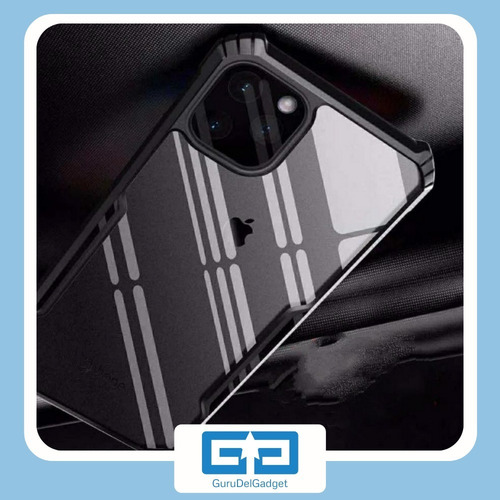 Imagen 6 de 7 de Funda Anti Caida Uso Rudo Invisible iPhone 12 Pro Max