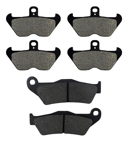 3 Pares De Pastillas De Freno Para Bmw R1100gs R1100rt