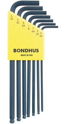 Bondhus Llave Hexagonal Para Bola Juego 10945 (stdr)