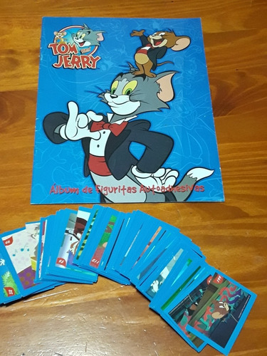 Album  + Lote De Figuritas /  Tom Y Jerry / Ed. Aladino