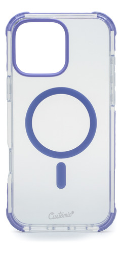 Capa Customic Para iPhone 16 Pro Max Impactor Ultra Ms Lilás