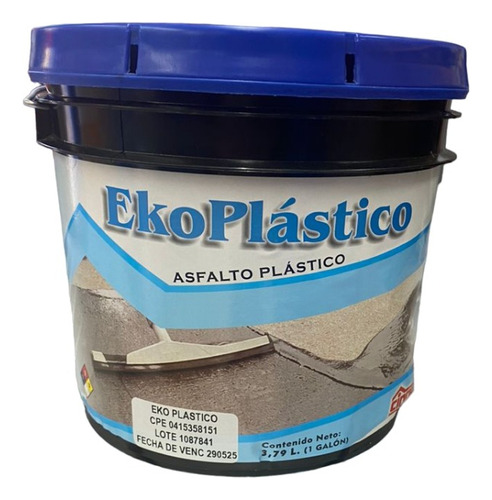 Asfalto Plastico Ekoplastico 1 Galon Cindu  Cod: 8505130