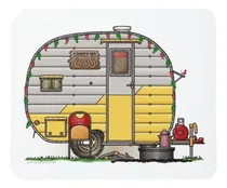 Comprar Little Camper Trailer Desk Mat Keyboad Mat Western Ruse Mató