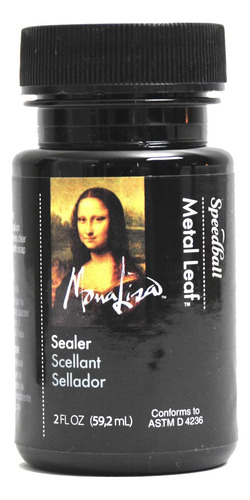 Speedball Mona Lisa Sellador A Base De Agua De 2 Onzas Para