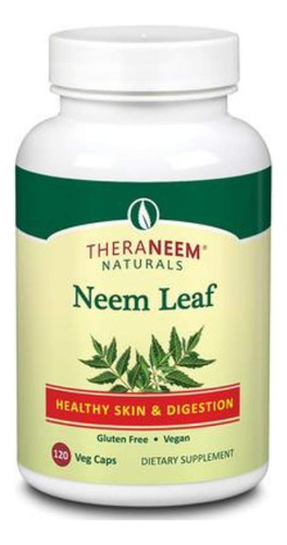 Theraneem, Capsulas Vegetales Organicas De Hoja De Neem | 12