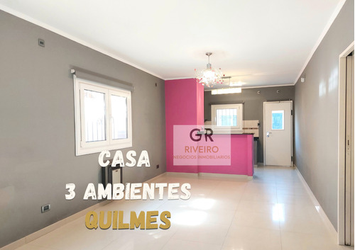 Venta Casa 3 Ambientes Quilmes Impecable!