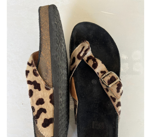 Sandalias Animal Print Talle 36