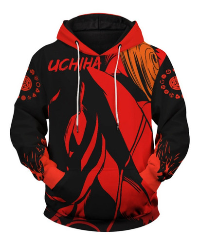 Naruto Sudadera Con Capucha Adulto Moda Casual Ropa De Anime