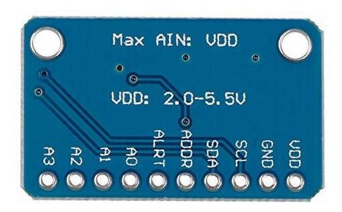 Imagen 7 de 7 de 2pcs Ads1115 16 Bits 4 Canales Analogico A Digital Convertid