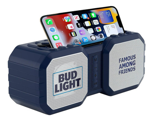 Bud Light Altavoz Bluetooth Resistente Con Soporte Para Telé