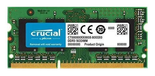 Memoria RAM color verde 16GB 1 Crucial CT204864BF160B