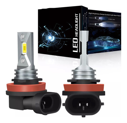 Farol Led H11 Para Kawasaki Ninja Zx6r Zx600 2007-2012