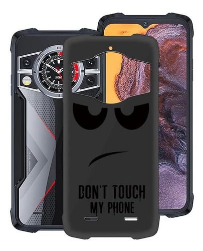 Kjyfoani Carcasa Don`t Touch Case Para Cubot Kingkong 9