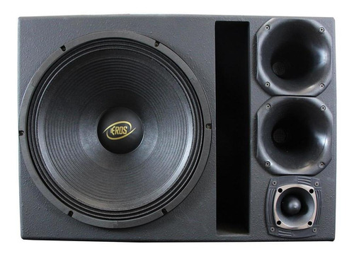 Caixa Trio Eros 15'' E315 400wrms + Driver E Tweeter 100wrms