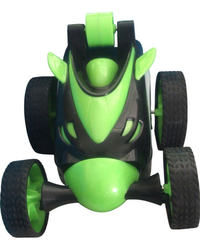 Carro De Control Remoto Stunt Car 360° Color Verde Verde Lima/ Negro Carro Radio Control