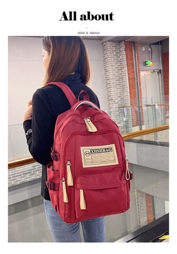 Mochilas De Viaje Informales De Moda, Mochilas Escolares Universitarias