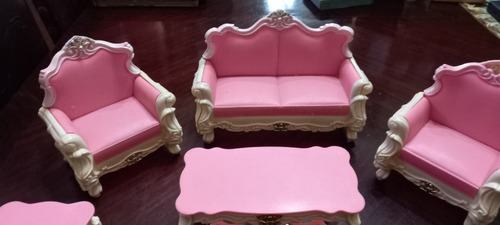 Imagen 3 de 5 de Juego De Living Barbie Gloria Vintage