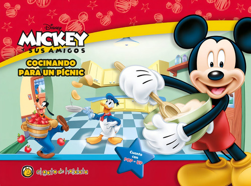 Libro Mickey Cocinando Para Un Picnic - Con Pop Up Guadal
