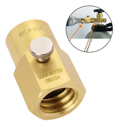 Recarga De Garrafas De Cartuchos De Co2 De Tr21-4 A W21.8