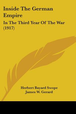 Libro Inside The German Empire: In The Third Year Of The ...