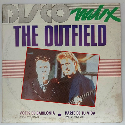 The Outfield - Voices Of Babylon  Single  Lp