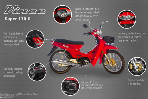Imagen 12 de 14 de Moto Vince Super 110