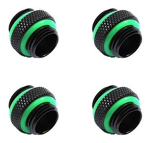 Bitspower G14 5 Mm Macho A Macho Montaje Mate Negro 4pack