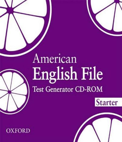 Livro American English File Starter - Test Generator