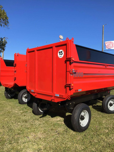 Zorra Agricola Con Volcadora Hidraulica Rdm 7 Tt.