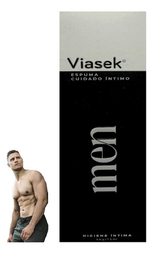 Viasek Men Espuma Cuidado Íntimo Del Hombre X 75 Ml