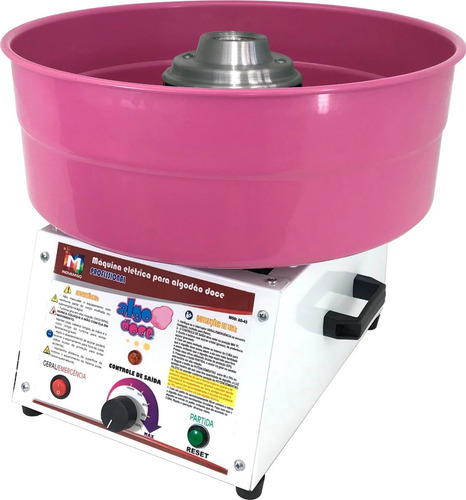 Imagem 2 de 10 de Linda Máquina De Algodão Doce - Bivolt + Brinde