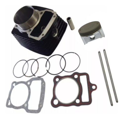 Kit Cilindro Para Moto Italika Sptfire 200 Modificado A 250