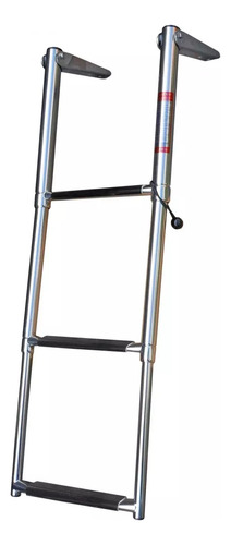 Escalera Náutica Telescopica 3 Escalones Acero Inox Lancha