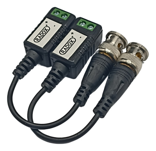 Adaptador Bnc Balun Pasivo Con Conector, Transceptor