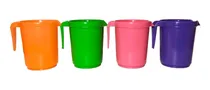 Comprar Jarra Plastica 1 Litro 10 Unid. Jarra Plastico Plastic-art Color