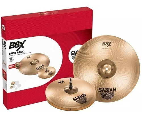 Platillos First Pack Sabian B8x 45011x / Abregoaudio