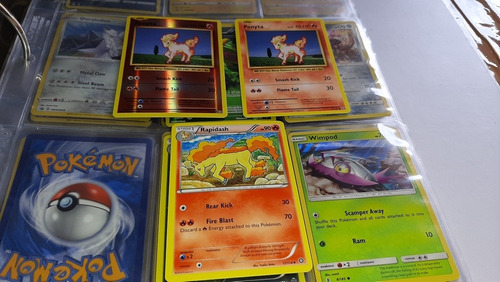Ponyta Reverse,ponyta 19/108,rapidash 17/114 De Pokemon Tcg (Usado)