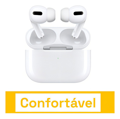 Fones Ouvido Bluetooth Branco Academia Para Iph 13