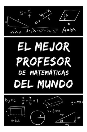 Cuaderno De Notas Para Profesor De Matemáticas | Regalo