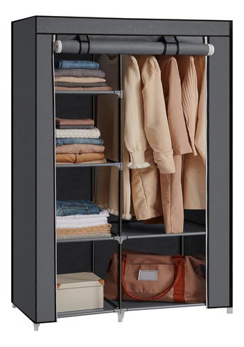 Armario De Tela Desarmable Closet Plegable Doble 105 X 175cm