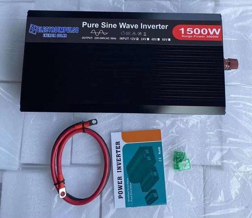 Imagen 4 de 6 de Inversor 12 A 220v 1500w Senoidal C/ Display. Electroimpulso