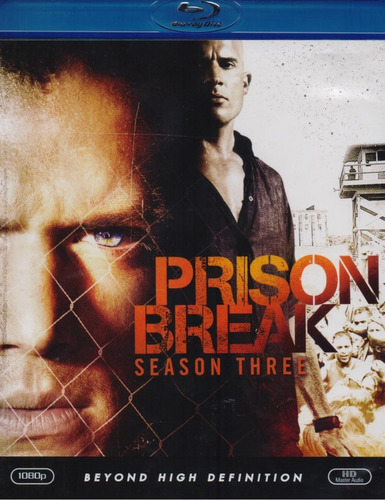 Prison Break Temporada 3 Tres Tercera Importada Blu-ray