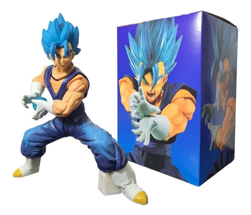 Figura De Vegetto Super Saiyan Blue Dragon Ball Super 22cm