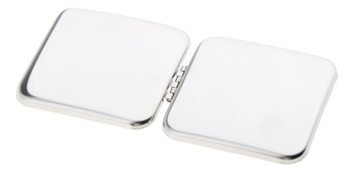 2 Sided Compact Full Stainless Steel Cosmetic Foldable